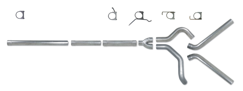 Dodge 3500 Performance Exhaust - Diamond Eye Performance - Cat Back, Dual Exit - `04-`07